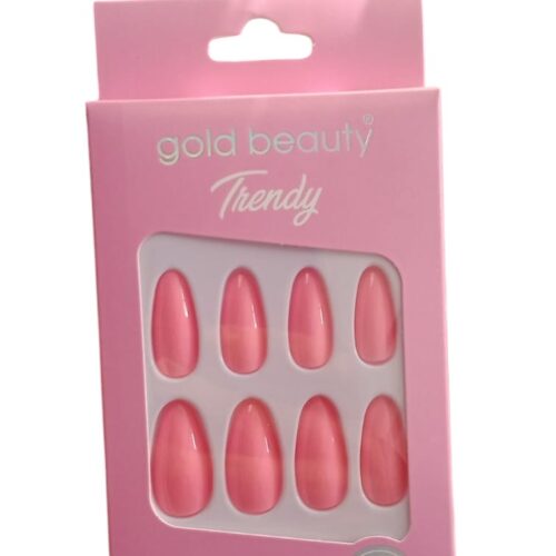 Trendy Pembe Takma Tırnak